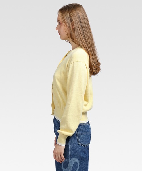 TOMMY JEANS カーディガン リネンミックスツインセット