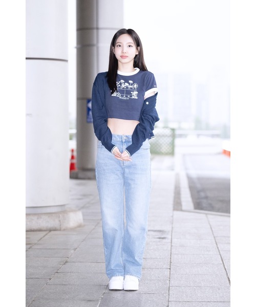 【クーポン対象外】 TOMMY JEANS カーディガン リネンミックスツインセット トップス