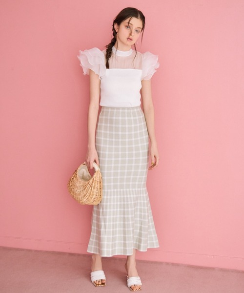 EIMY ISTOIRE（エイミーイストワール） スカート シェパードチェック