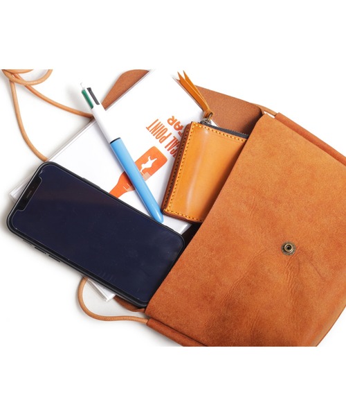 ROTAR（ローター） ショルダーバッグ Leather pouch メンズ レディース
