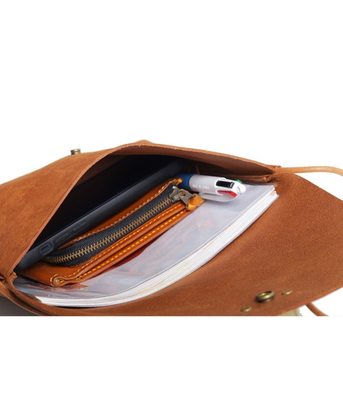 ROTAR（ローター） ショルダーバッグ Leather pouch メンズ レディース