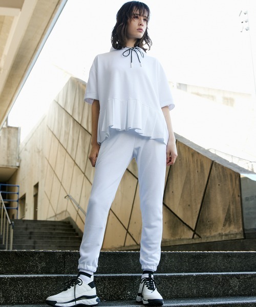 ESSENTIAL（DOUBLE STANDARD CLOTHING） パンツ 裏毛イージーパンツ