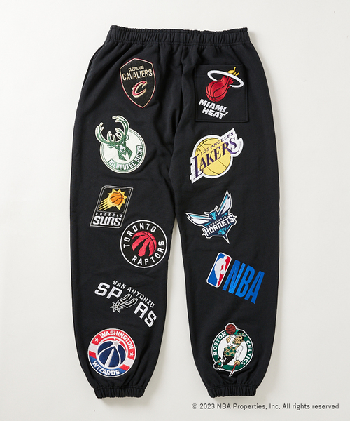OFF THE COURT by NBA ロングパンツ　Ｌサイズ OFF THE COURT by NBA スウェットパンツ ジャージ LOGO LONG