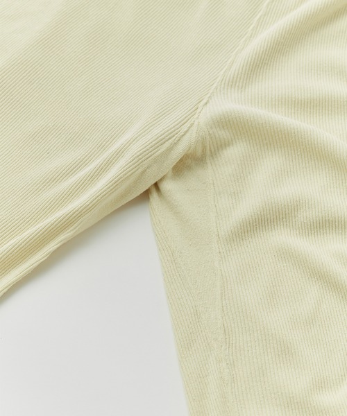 unfil パンツ アンフィル / raw silk rib-jersey wide leg truck