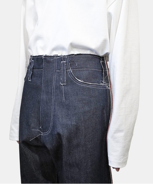 美品 CAMIEL FORTGENS ノーマル ジーンズ カットオフ 419P▲ 美品 CAMIEL FORTGENS ノーマル ジーンズ カットオフ 419P△