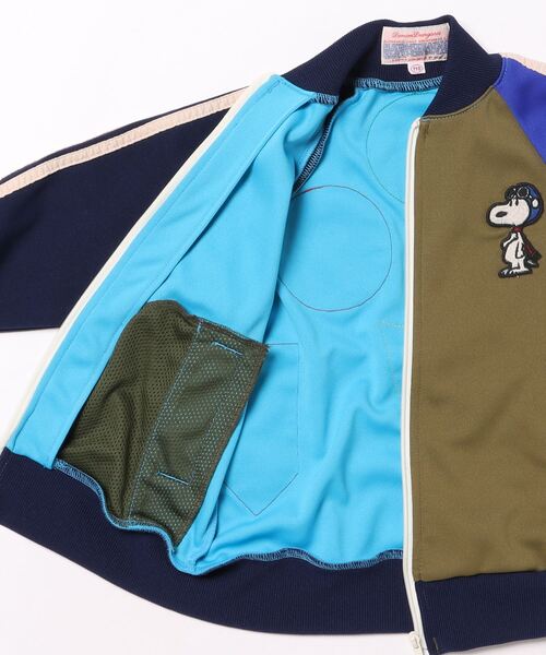 新品　DENIM DUNGAREE ジャージ SNOOPY ジャケット4) DENIM DUNGAREE（デニムアンドダンガリー） コート アウター ジャージ