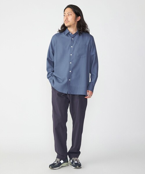 テイル　新品長袖シャツ　海外サイズXS 小柄・低身長な男性のためのシャツ The XS Cutsew/ホワイト