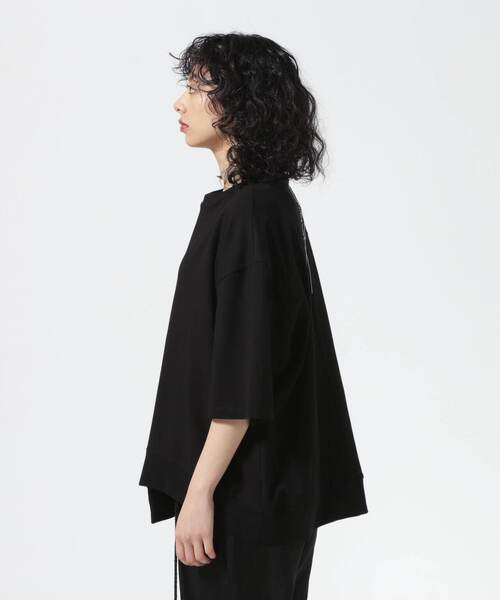 tシャツ Tシャツ KMRii/ケムリ/Asymmetry Terry Top レディース 