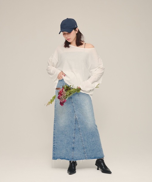 tシャツ 「eL」Sheer Loose Tee LS/100528 レディース | ブランド登録なし | 03
