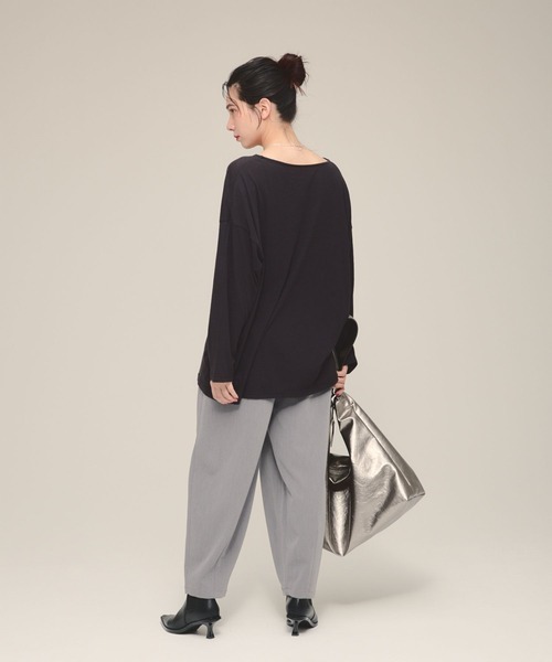 tシャツ Tシャツ レディース 「eL」Sheer Loose Tee LS/100528｜zozo｜18