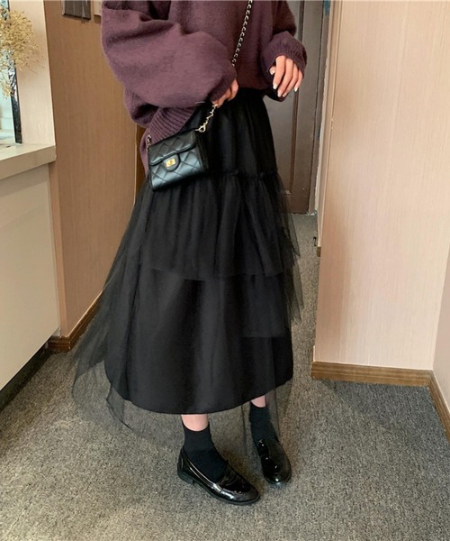 MAISON DE THERESE（メゾン ド テレーズ） スカート 3枚チュール重ね