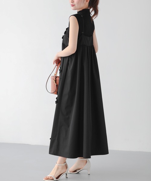 Fit more ワンピース フラワーモチーフキャミワンピ : ZOZOTOWN