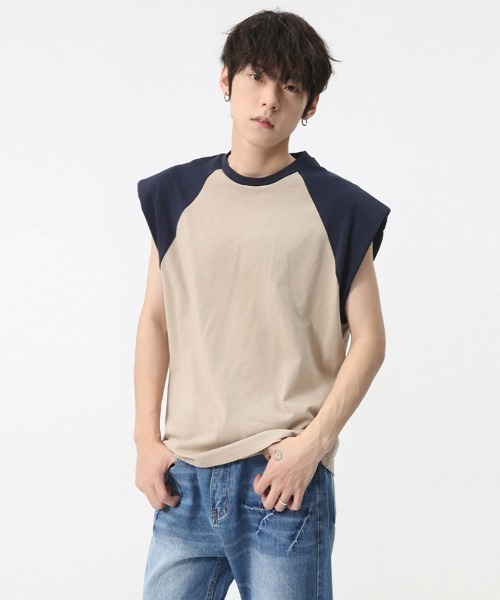Ressaca（レサーカ） tシャツ オーバーサイズ ショルダーパッド