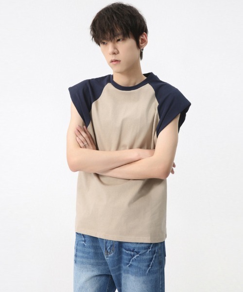 On グラデーション ノースリーブTシャツ On グラデーション ノースリーブTシャツ セール】グラデーション