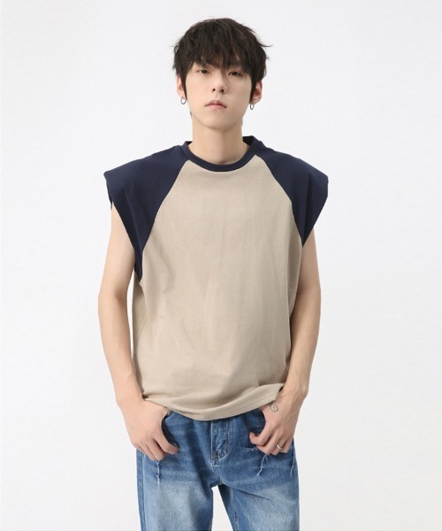 Ressaca（レサーカ） tシャツ オーバーサイズ ショルダーパッド