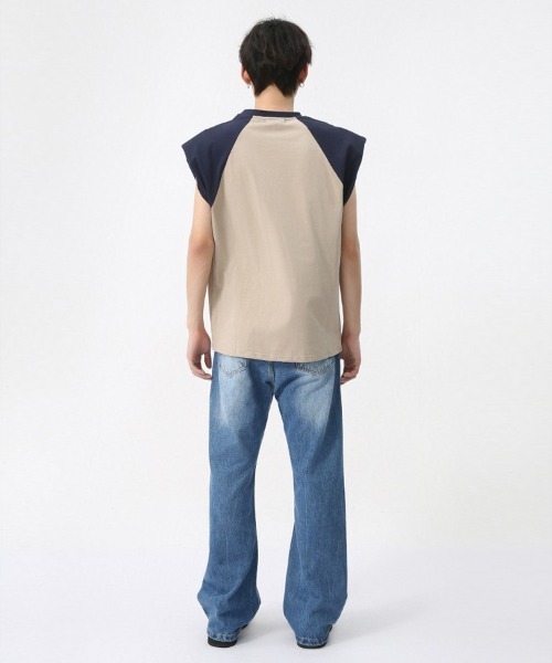 Ressaca（レサーカ） tシャツ オーバーサイズ ショルダーパッド