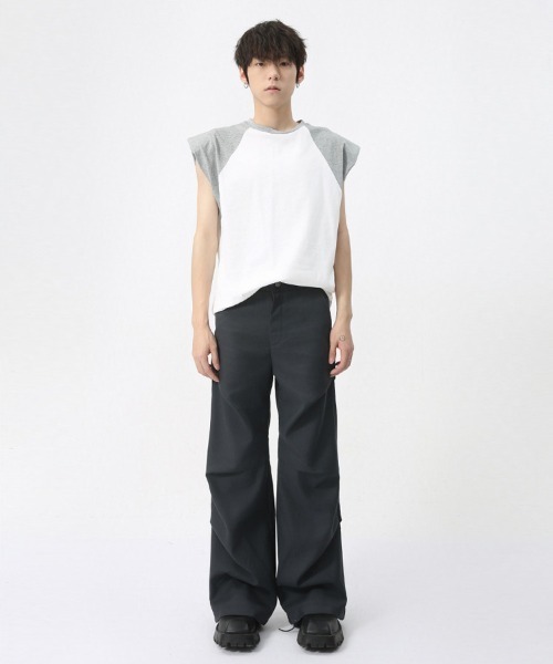 Ressaca（レサーカ） tシャツ オーバーサイズ ショルダーパッド