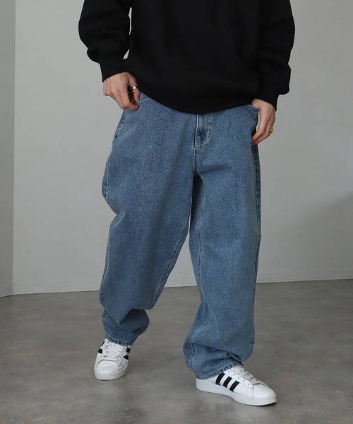 FUBU ジーンズ 「FUBU/フブ」Denim Pants/シグネチャーステッチ
