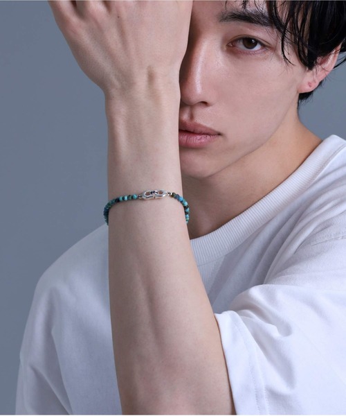 【即発】LION HEART ブレスレット メンズ ラック ビーズ SV925 LION HEART ブレスレット LH T.H.R ラックビーズブレスレット
