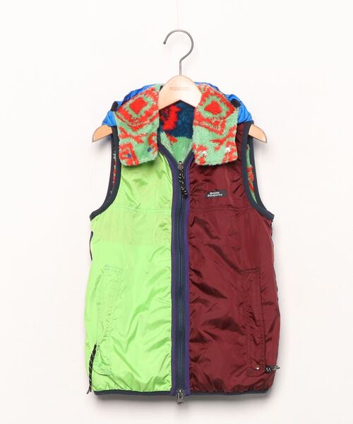 DENIM DUNGAREE」 「KIDS」ベスト 140 ブラウン キッズ 