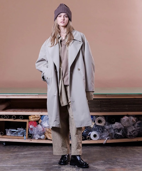 VOAAOV トレンチコート コート 「VOAAOV」 RECYCLE T/C WETHER