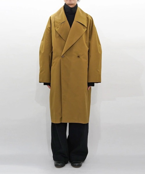 VAAOV ヴォアーブ ウールコート ブラック クリーニング済 VOAAOV - Soft Wool Twill Long Coat/ロングコート | NapsNote