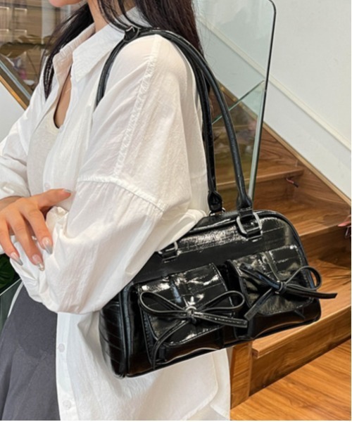 FREE STYLISTS ショルダーバッグ バッグ Y2K ダブルポケット