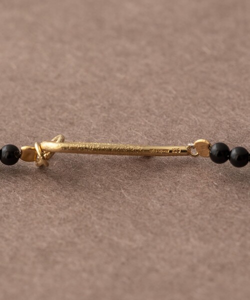 ete bijoux（エテ ビジュー） ネックレス 「ムード」 K10YG ブラック