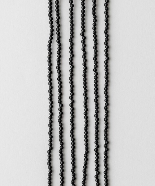 ete bijoux（エテ ビジュー） ネックレス 「ムード」 K10YG ブラック