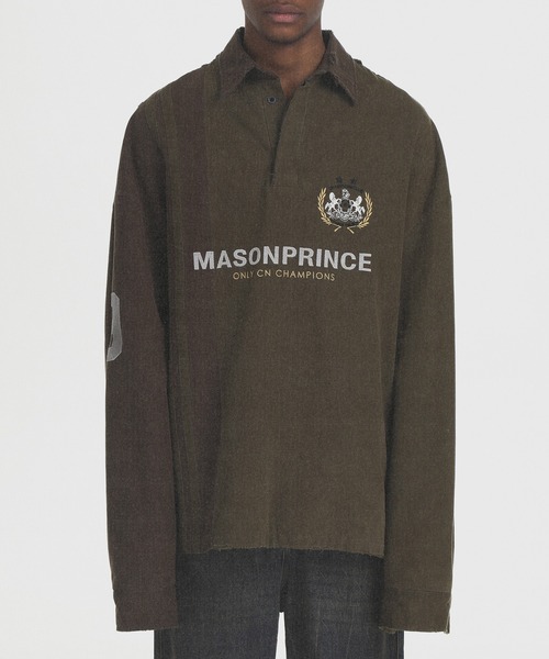 MASONPRINCE トレーナー スウェット オーバーサイズ ポロカラー