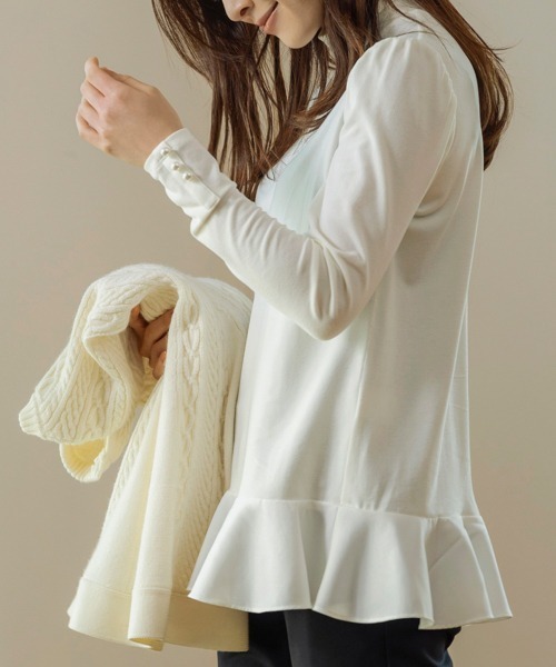 sono ニット トップス ニット セーター 「SONO/ソーノ」レイヤード