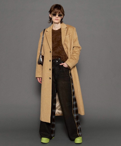 チェックバイカラーデニム【MAISON SPECIAL】 MAISON SPECIAL（メゾンスペシャル）の「Plaid Pattern Bicolor