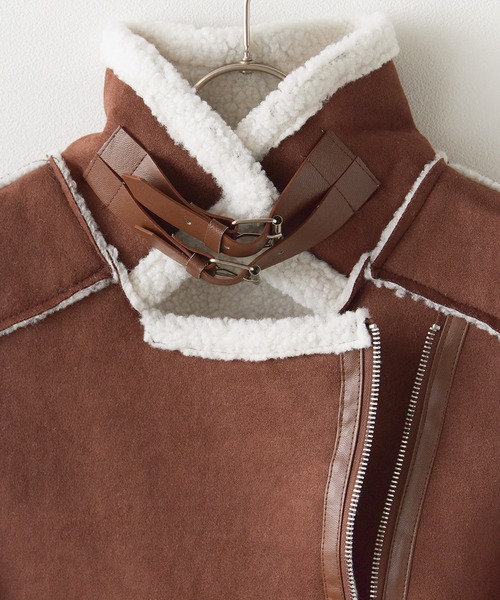 BLANK(ブランク) ベスト ジレ Mouton Boa Vest / ムートンボア BLANK(ブランク) ベスト ジレ Mouton Boa Vest / ムートンボア