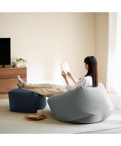 無印良品（MUJI） 家具 体にフィットするソファ用綿デニムカバー 小