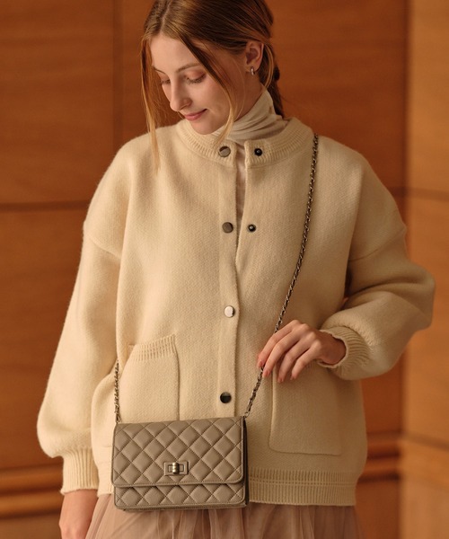 トキドキ ジャケット ノーカラージャケット ノーカーラーヒップまで