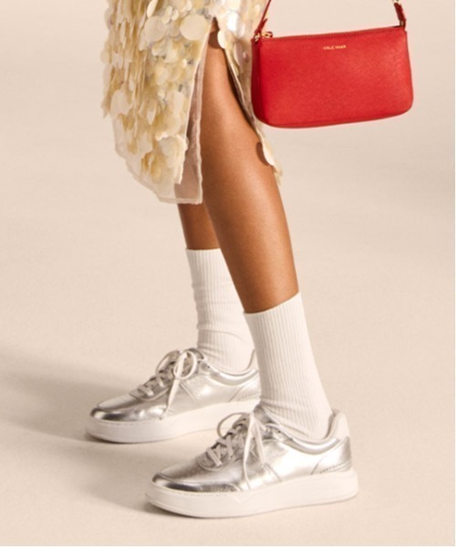 COLE HAAN グランドプロ カリッサ スニーカー（シルバー） COLE HAAN スニーカー グランドプロ カリッサ womens レディース