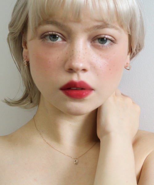 ネックレス ダイヤモンド ネックレス | K10YG 「PAPILLOTE」 レディースの画像