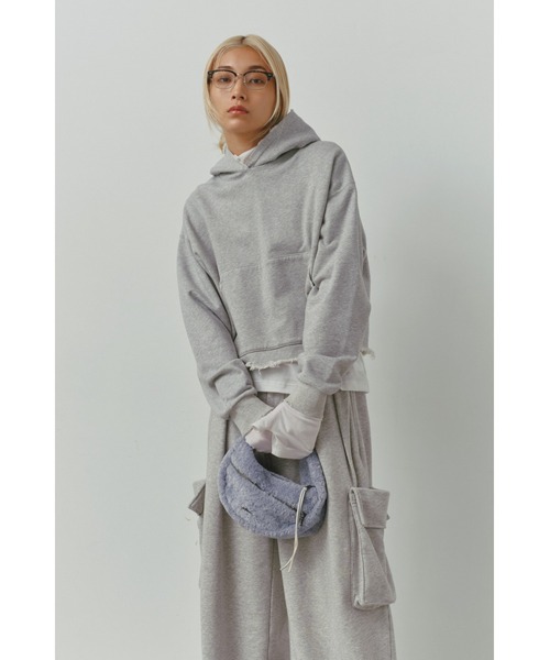 ALEXIA STAM（アリシアスタン） ハンドバッグ Fur Round Hand Bag