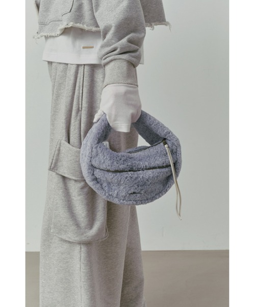 ALEXIA STAM（アリシアスタン） ハンドバッグ Fur Round Hand Bag