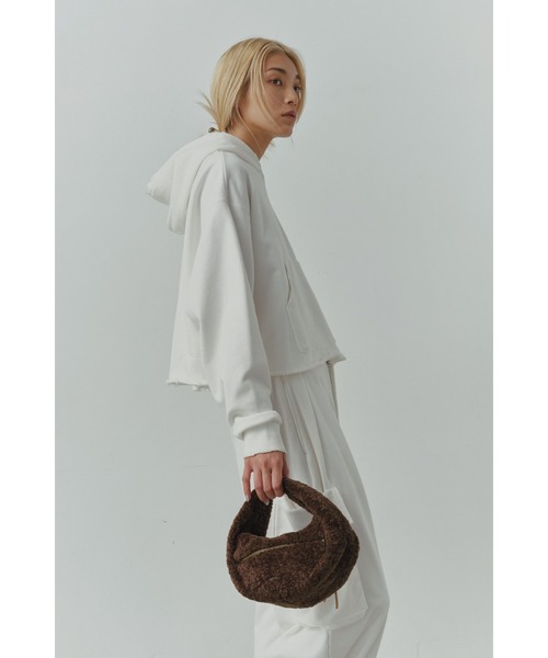 ALEXIA STAM（アリシアスタン） ハンドバッグ Fur Round Hand Bag