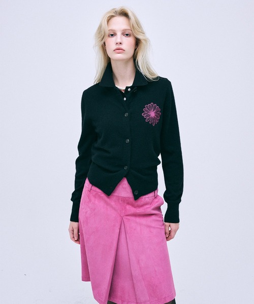 Mardi Mercredi（マルディメクルディ） カーディガン RACCOON BLENDED