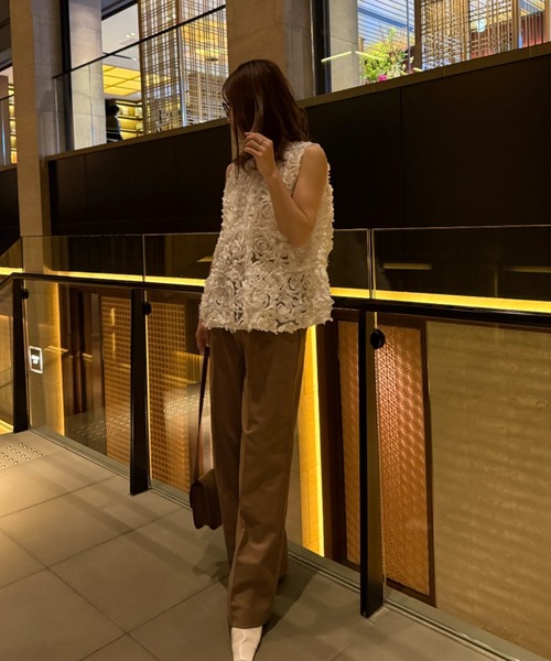 パンツ Ran INTER FACTORY パンツ Ran - 2タックワイドパンツ made in