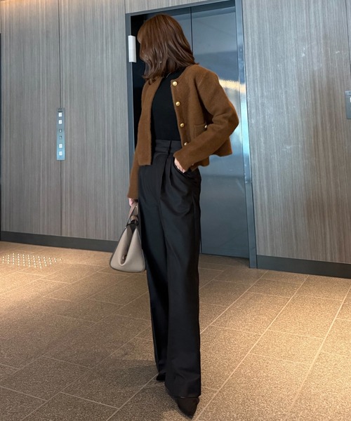 Renya by Inter factory ワイドパンツ Renya by Inter factory ワイドパンツ Renya ×interfactory