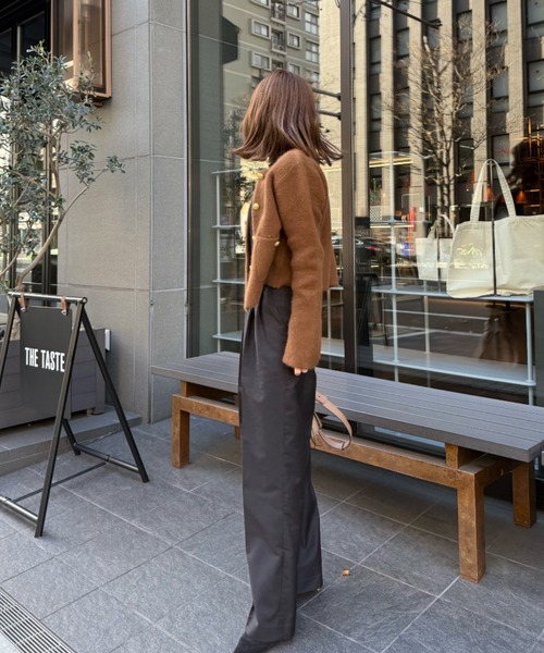 パンツ Ran INTER FACTORY パンツ Ran - 2タックワイドパンツ made in
