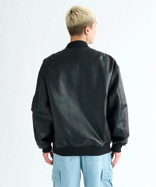 MA-1 スタジャン DC DC SHOES ma1 ma-1 25 FLIGHT JACKET/DCフライトジャケット(MA-1