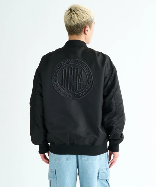 MA-1 スタジャン DC DC SHOES ma1 ma-1 25 FLIGHT JACKET/DCフライトジャケット(MA-1