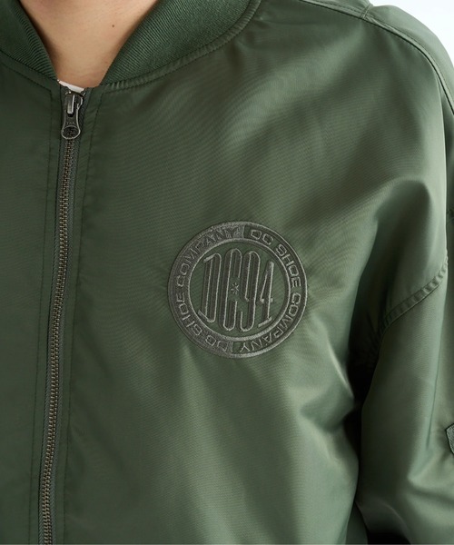 MA-1 スタジャン DC DC SHOES ma1 ma-1 25 FLIGHT JACKET/DCフライトジャケット(MA-1