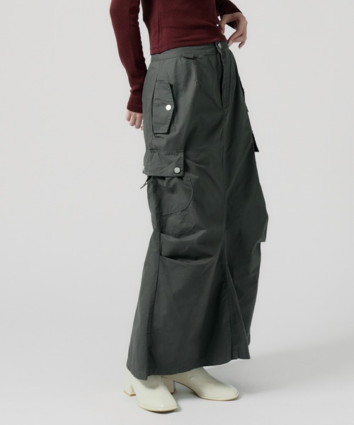 Chick スカート Knee Tuck Cargo Skirt / ニータックカーゴスカート