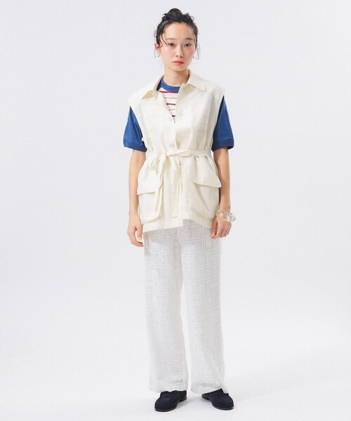 BEAMS BOY パンツ ボーイ マリン レース レディース : ZOZOTOWN