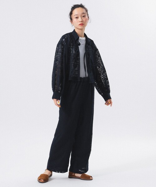 BEAMS BOY パンツ ボーイ マリン レース レディース : ZOZOTOWN